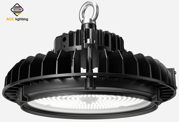 led high bay light with glass lens