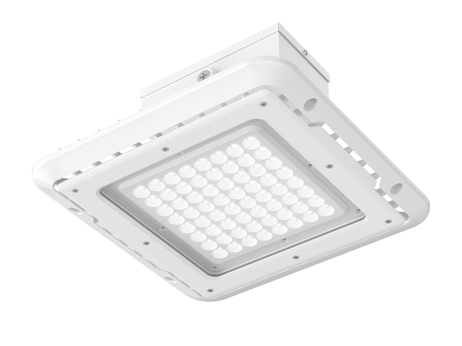 FL12 Canopy LED Light Fixture/LED Soffit Luminaires/Garage Accessories/ Low-medium Bay Lighting